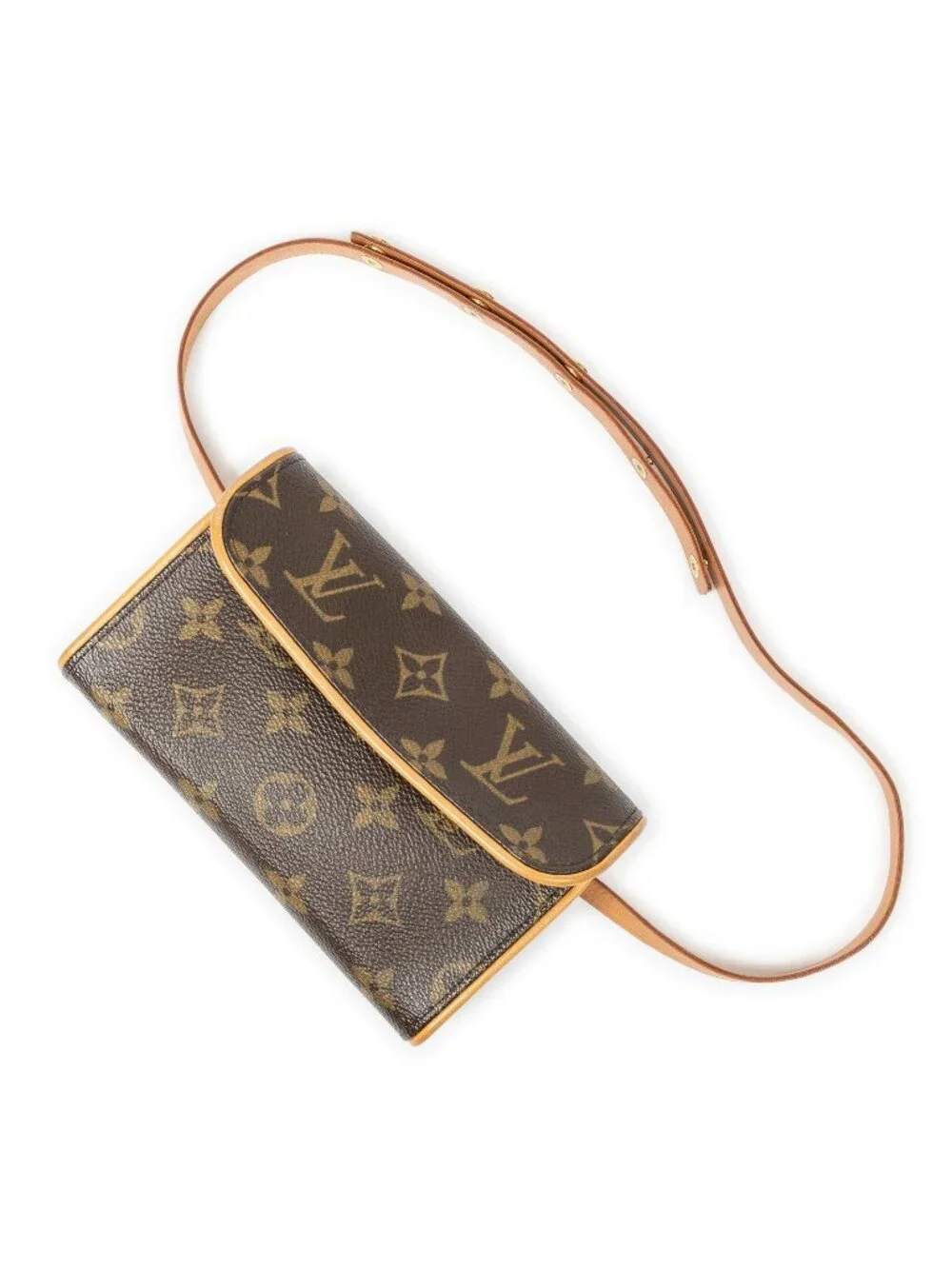 Louis Vuitton Pochette Florentine Brown Monogram Canvas